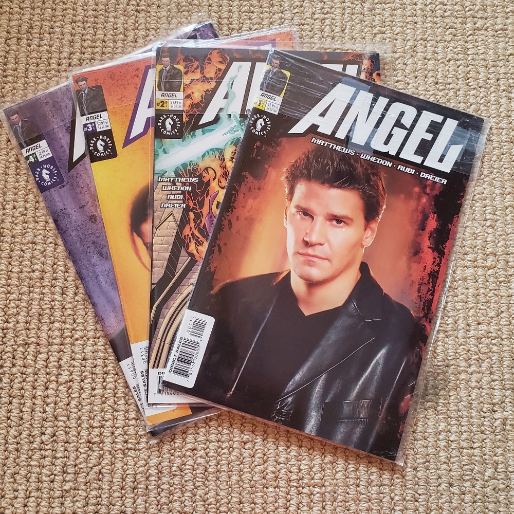 Angel comic book mini series #1-4